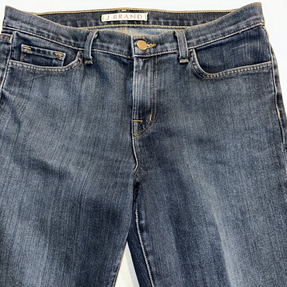 J Brand Jeans Womens Size 30 Blue Straight Mid Rise Blue Stretch Denim USA Made